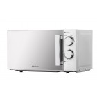 ARDESTO Мікрохвильова піч, 20л, мех.управл., 800Вт, відкр.ручкою, сріблястий