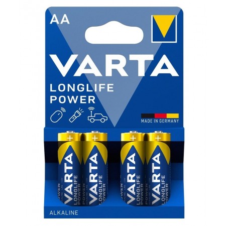 VARTA Батарейка LONGLIFE POWER лужна AA блістер, 4 шт.