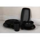 ARDESTO Тарілка супова Molize, 20 см , чорна, кераміка ARDESTO Тарілка супова Molize, 20 см , чорна, кераміка