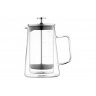 ARDESTO Френч-прес BLACK MARS з подвійними стінками, 600 мл, нержавіюча сталь, скло ARDESTO Френч-прес BLACK MARS з подвійними стінками, 600 мл, нержавіюча сталь, скло
