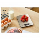 Sencor Ваги кухонні, 10кг, підключення до смартфону, AAAx2, сірий