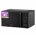 ARDESTO Мікрохвильова піч, 20л, електр.керув., 800Вт, гриль, дисплей, відкр.ручкою, чорний
