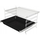 Gorenje Комплект (духовка електрична BO6735E05B + поверхня газова на склі GTW641EB), 743549, чорн