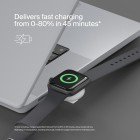 Belkin Зарядний пристрій бездротовий USB-C Apple Watch Charger, білий