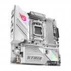 Материнcька плата ASUS ROG STRIX B850-G GAMING WIFI sAM5 B850 4xDDR5 M.2 HDMI DP WiFi BT mATX білий