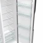 Gorenje Холодильник SBS, 179х70х92см, 2 двері, 376(190)л, А++, NF+, Інв., Зона св-ті, диспенсер, генератор льоду, Зовн. Диспл, нерж