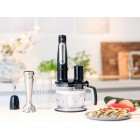 Braun Блендер заглибний, 1000Вт, чаша-600мл, вінчик,спінювач молока, шаткування, чорний