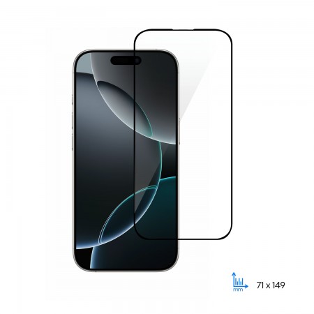 2E Захисне скло для Apple iPhone 16 Pro(6.3), 2.5D FCFG, (1 