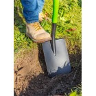 Verto 15G011 Лопата, металева ручка, з тримачем Verto 15G011 Лопата, металева ручка, з тримачем
