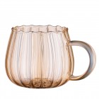 ARDESTO Набір чашок з ручками Golden Moon 350мл, 2шт, боросилікатне скло, прозорий