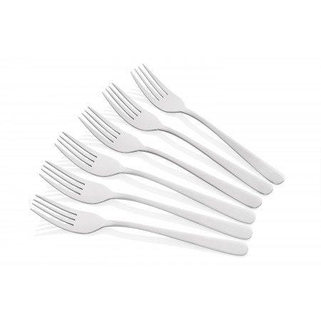 ARDESTO Набір столових виделок Black Mars Zenith 6 пр., нерж