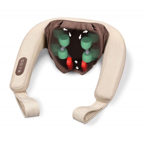 Beurer Масажер Beurer для шиї, від мережі, 1,823кг, 2 режими, підігрів, бежевий
