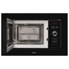 Мікрохвильова піч Hansa вбудовувана, 20л, електр.управл., 800Вт, гриль, дисплей, відкр.кнопкою, чорний