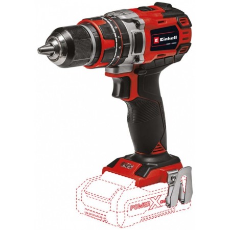 Einhell Шуруповерт-дриль ударний TP-CD 18/50 Li-i BL-Solo, P