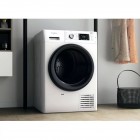 Whirlpool Сушильна машина тепловий насос, 9кг, A++, 65см, дисплей, люк чорний, білий