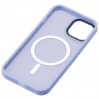 2E Чохол Basic для Apple iPhone 15, Soft Touch MagSafe Cover, Light Blue