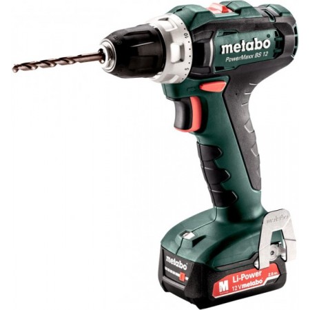 Metabo Шуруповерт-дриль PowerMaxx BS 12 - 2х2.0Аг (Slide-in)
