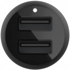 Belkin Автомобільний ЗП Car Charger 24W Dual USB-A, USB-A - MicroUSB, 1m, black