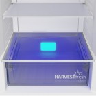 Beko Холодильник з нижн. мороз., 203x60x67, xолод.відд.-249л, мороз.відд.-106л, 2дв., А++, NF, дисплей, HarvestFresh, інв., темно-сірий