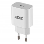 2E Зарядний пристрій мережевий 30Вт USB-C PD, білий