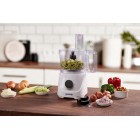 Gorenje Кухонна машина 800Вт, чаша-пластик, корпус-метал/пластик, насадок-6, білий