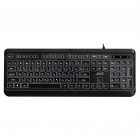 2E Клавіатура мембранна KS120 104key, USB-A, EN/UK, White LED, чорний 2E Клавіатура мембранна KS120 104key, USB-A, EN/UK, White LED, чорний
