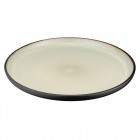 Тарілка обідня Ardesto Bolzano, 26.6см, кераміка, чорно-зелений