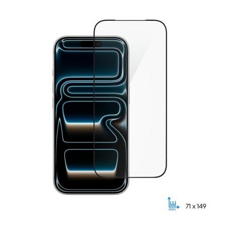 Захисне скло 2E для iPhone 17 Pro(6.3), 2.5D FCFG, (1 Pack),