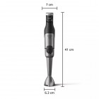 Philips Блендер заглибний Series 5000, 1200Вт, 5в1, чопер, терки, чорний