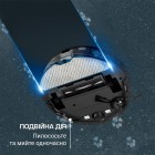 Rowenta Робот-пилосос миючий X-Plorer Serie 65+, 2300ПаВт, h=9.5см, 0.3л, конт пил -0.35л, автон. робота до 168хв, чорний
