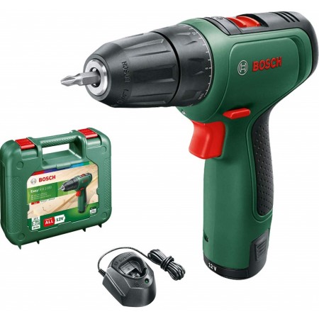Bosch Шуруповерт-дриль EasyDrill 1200, 12В, 1х1.5Ач, 30Нм, 4