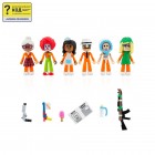 DevSeries Ігровий набір Multipack Jailbreak: Hiding in Plain Sight, 6 фігурок та аксесуари, W1 DevSeries Ігровий набір Multipack Jailbreak: Hiding in Plain Sight, 6 фігурок та аксесуари, W1