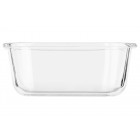 ARDESTO Контейнер для зберігання Gemini 800 мл, квадратний, боросилікатне скло ARDESTO Контейнер для зберігання Gemini 800 мл, квадратний, боросилікатне скло
