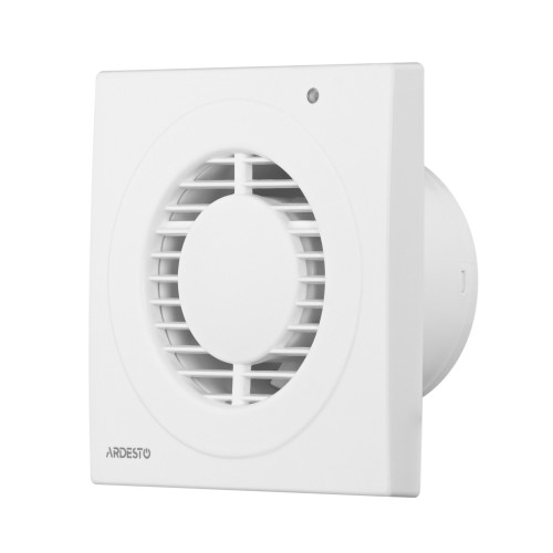 ARDESTO Витяжний вентилятор BFO-100W 15 Вт, 80 м3/г, 2400 об./хв., 33 дБ, білий