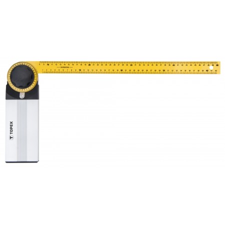 Topex Кутомір розвідний, тримач алюмінієвий, фіксатор, 500x2