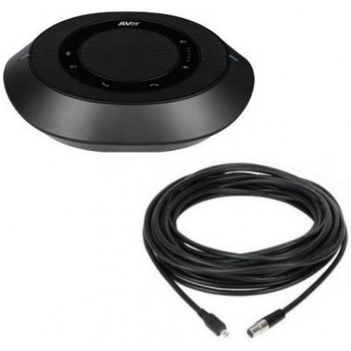 AVER Додатковий спікерфон з 20 м кабелем для системи ВКЗ VB342 Pro AVER Додатковий спікерфон з 20 м кабелем для системи ВКЗ VB342 Pro