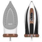 Праска Sencor, 2800Вт, 330мл, паровий удар -195гр, постійна пара - 55гр, pro та auto режими, керам. підошва, біло-коричневий