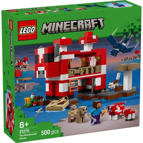 LEGO Конструктор Minecraft Грибний будинок