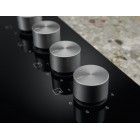 Electrolux Варильна поверхня комбінована (2 газ + 2 склокерам.), 60см, чавун, чорний