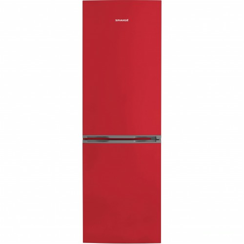 SNAIGE Холодильник з нижн. мороз., 194.5x60х65, холод.відд.-191л, мороз.відд.-119л, 2дв., A+, ST, червоний