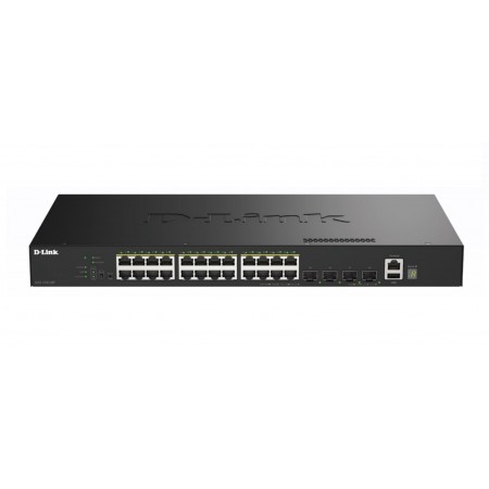 Комутатор D-Link DGS-1530-28 24xGE, 4xSFP+ Керований. L2+