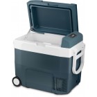 Холодильник дорожній Sencor, 57x36х66, 55л, 1дв., компресор, на колесах, синій