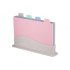 ARDESTO Набір кухонних дошок на підставці Fresh 4 шт.: 33,5*23,5*7 см, пластик ARDESTO Набір кухонних дошок на підставці Fresh 4 шт.: 33,5*23,5*7 см, пластик