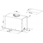 Faber Витяжка вбудована, 52см, 1119м3г, Inka Lux Premium Bk Matt A52 Kl, чорний матовий Faber Витяжка вбудована, 52см, 1119м3г, Inka Lux Premium Bk Matt A52 Kl, чорний матовий