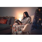 Плед Ardesto Christmas Flannel 160х200см, 100% поліестер, різдвяні котики Плед Ardesto Christmas Flannel 160х200см, 100% поліестер, різдвяні котики