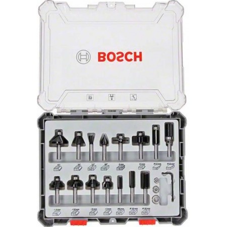 Набір комбінованих фрез Bosch Professional 8мм 15шт