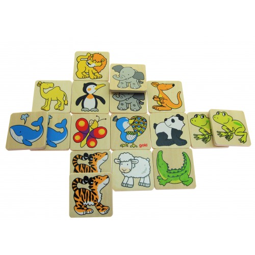 goki Гра мемо Жителі зоопарку goki Гра мемо Жителі зоопарку