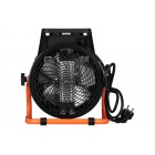 2E Теплова гармата електрична, 3кВт, 30м2, 280 м3/год, керамічний нагр.елемент (PTC), чорний