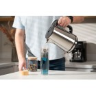 ARDESTO Термос скляний з подвійними стінками, 450 мл, боросилікатне скло, бамбукова кришка ARDESTO Термос скляний з подвійними стінками, 450 мл, боросилікатне скло, бамбукова кришка