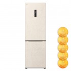 Холодильник LG 234/110 л GC-B459FEPW Бежевий